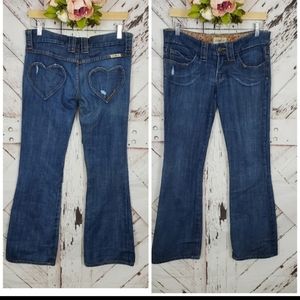 Frankie B. Heart Bottom Jeans 6